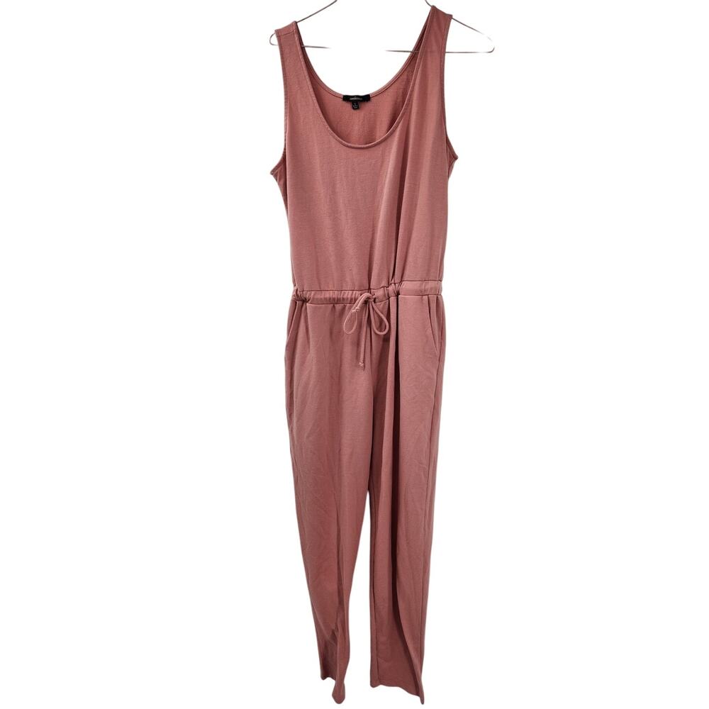 AMBIANCE Pink Sleeveless Jumpsuit Womens Size Small S
